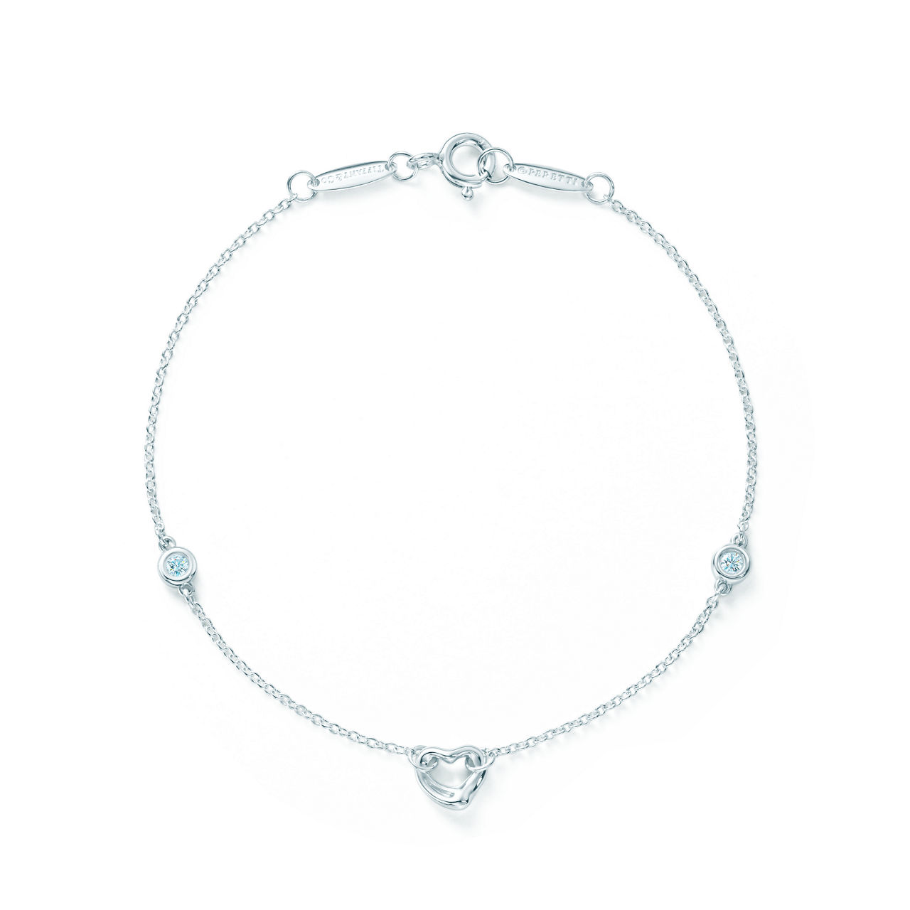 Elsa Peretti®:Diamonds by the Yard® Open Heart Armband    Bildnummer 0