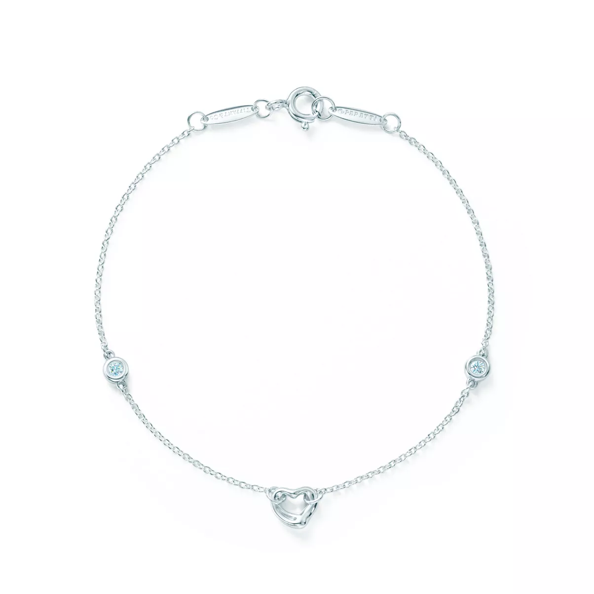 Diamonds by the Yard&reg; Open Heart Bracelet 
