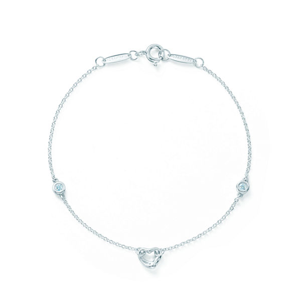 Elsa Peretti®:Diamonds by the Yard® Open Heart Armband   