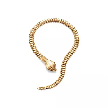 Elsa Peretti®:Snake Necklace in Yellow Gold, 2