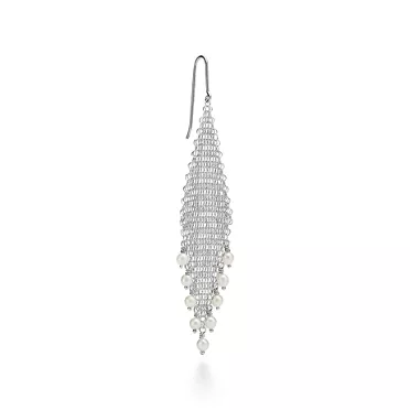 Elsa Peretti®:Mesh Fringe Earrings , 2