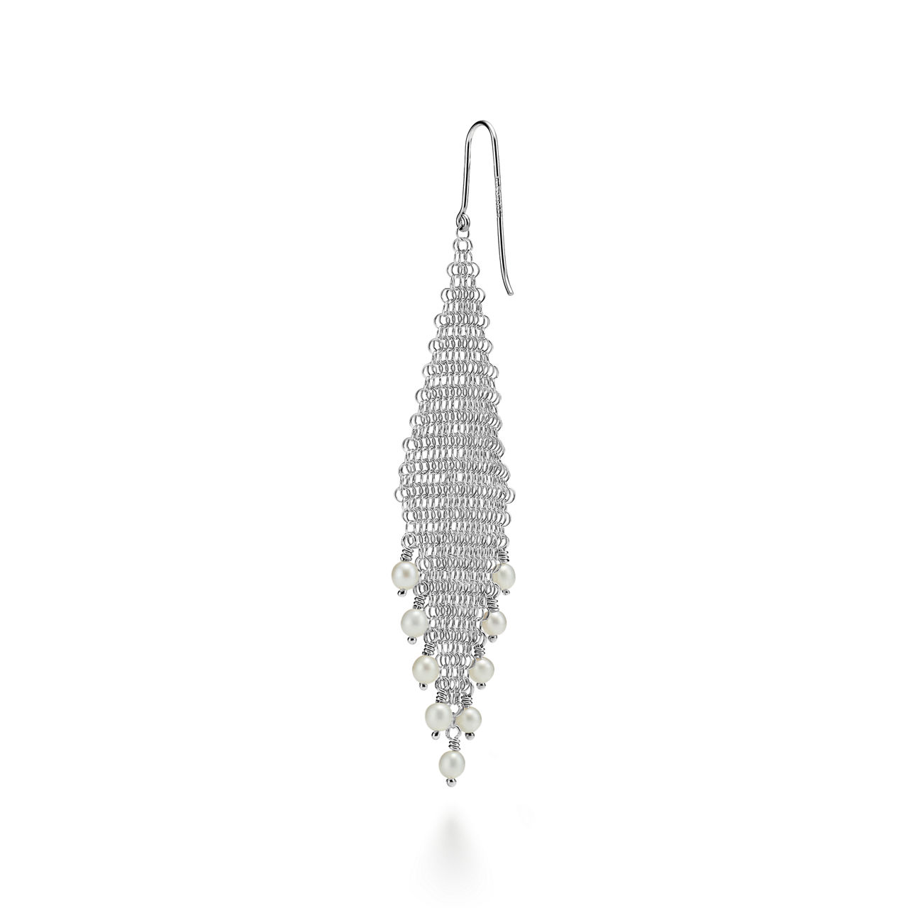 Elsa Peretti®:Mesh Fringe Earrings  image number 3