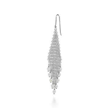 Elsa Peretti®:Mesh Fringe Earrings , 3