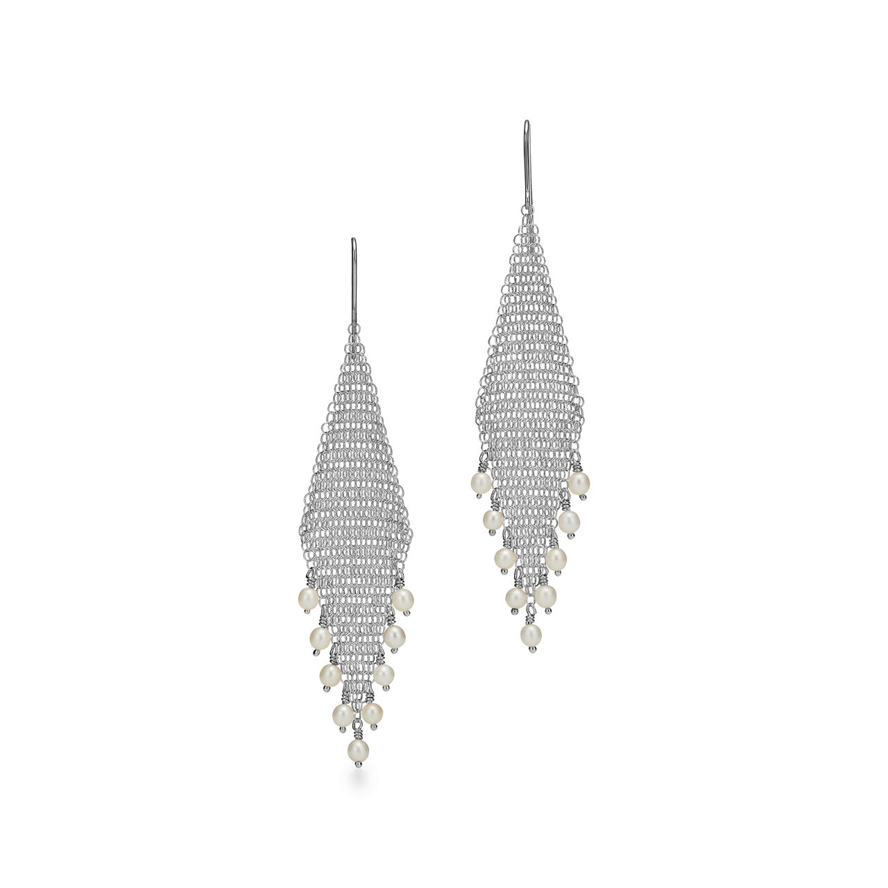 Elsa Peretti®:Mesh Fringe Earrings  image number 0