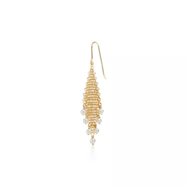 Elsa Peretti®:Mesh Fringe Earrings, 3