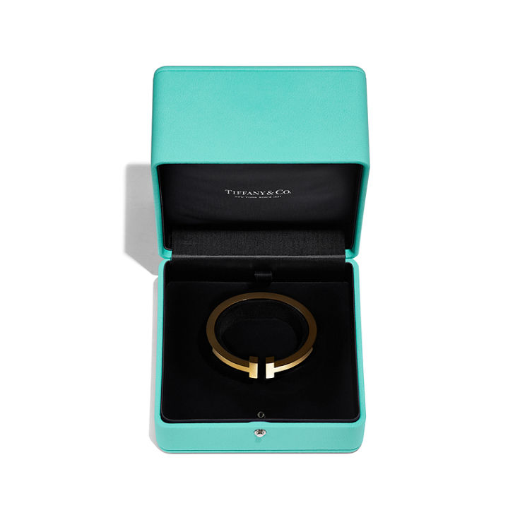 Collezione Tiffany T:Bracciale Square in oro giallo numero immagine 5