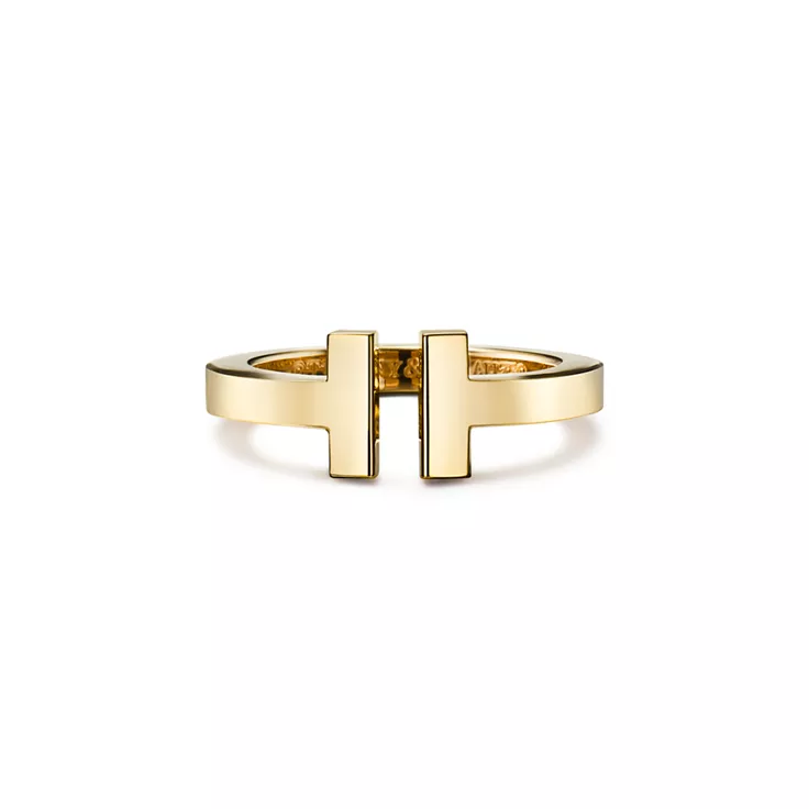 Tiffany T:Square Ring in Yellow Gold, 5