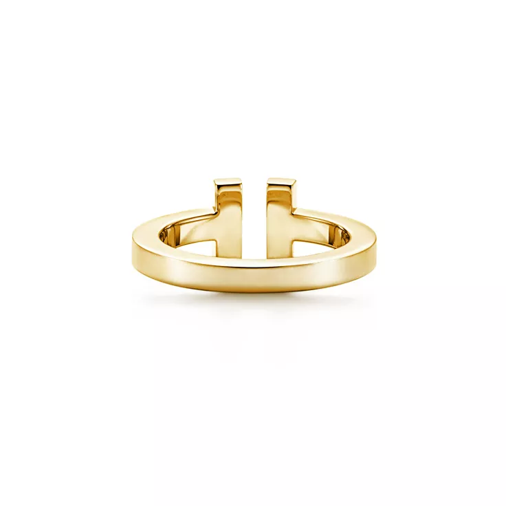 Tiffany T:Square Ring in Yellow Gold, 4