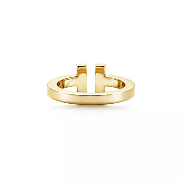 Tiffany T:Square Ring in Yellow Gold, 3