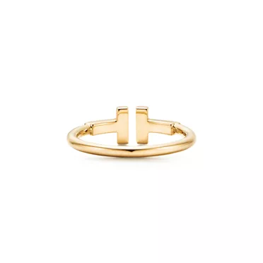 Tiffany T:Wire Ring in Yellow Gold, 3