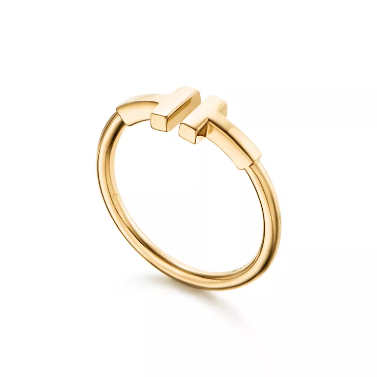 Tiffany T:Wire Ring in Yellow Gold, 1