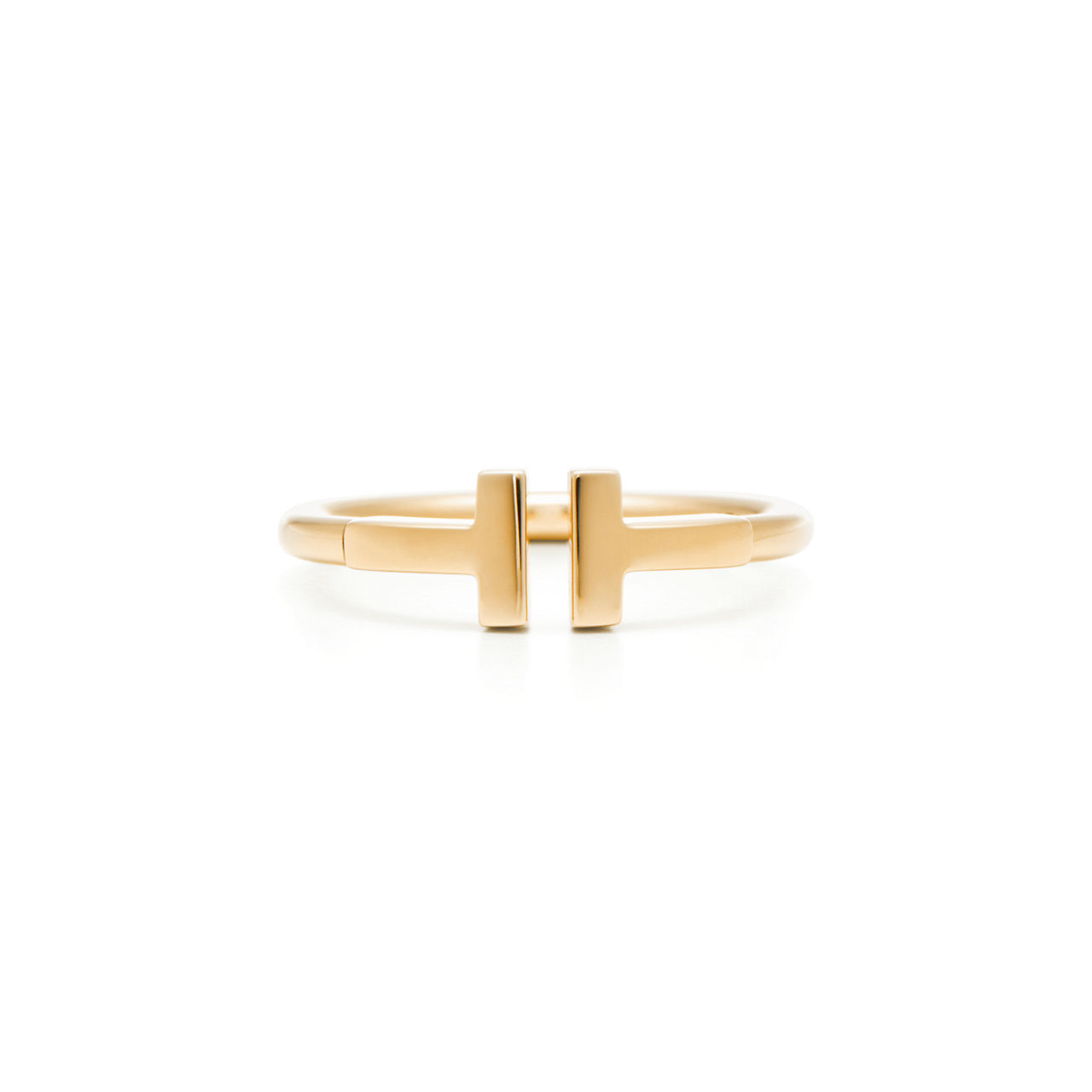 Tiffany T:Bague Wire en or jaune 18 carats numéro dimage {1}