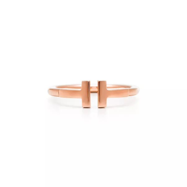 Wire Ring in Roségold