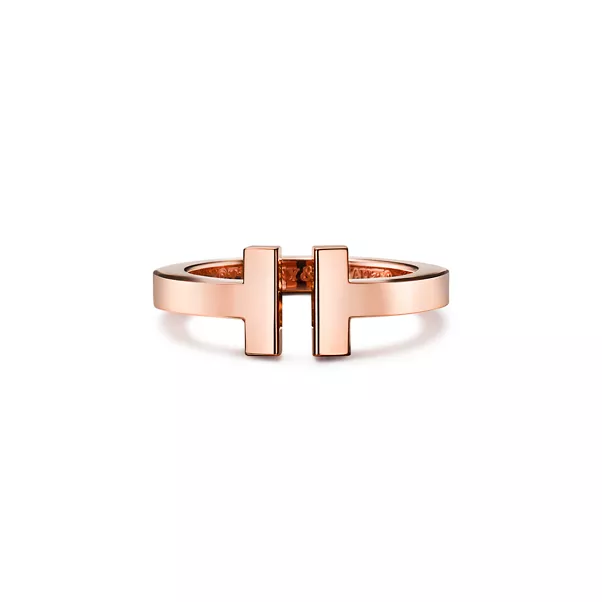 Square Ring in Rose Gold