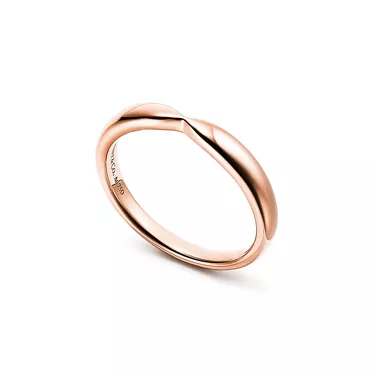 티파니 하모니®:웨딩 밴드, 로즈 골드, 3mm, 3