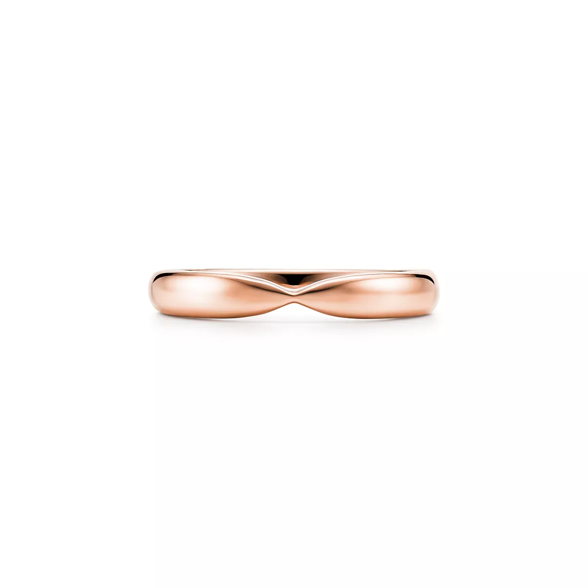 웨딩 밴드, 로즈 골드, 3mm