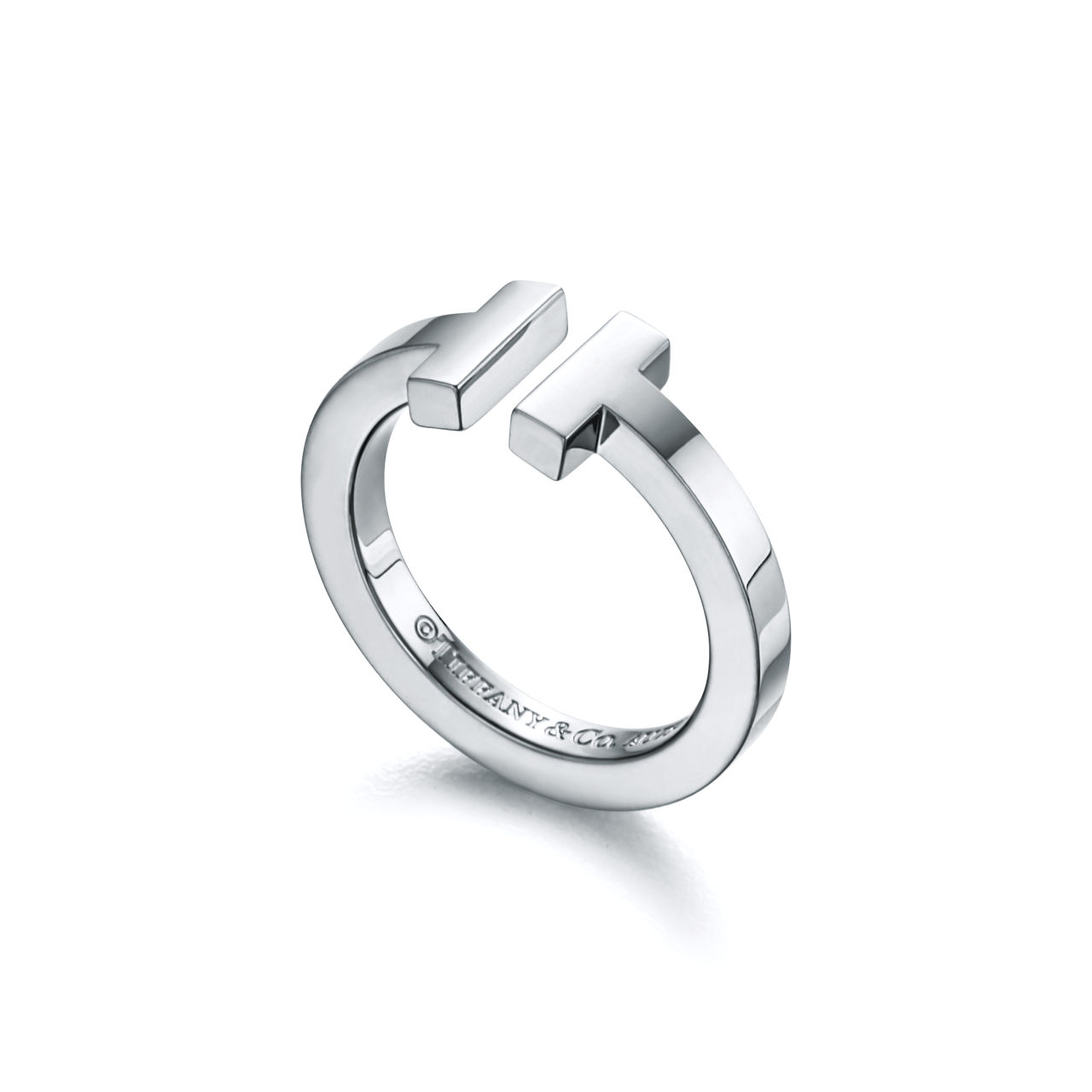 Tiffany T:Square Ring in Sterlingsilber Bildnummer 3