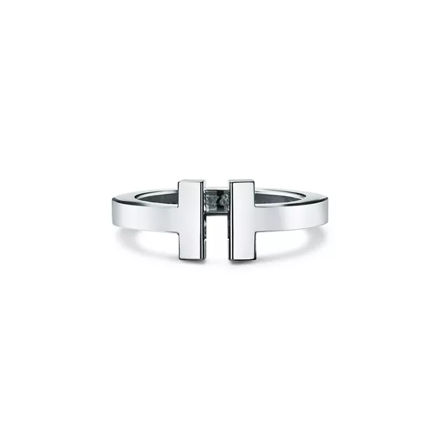 Tiffany T:Square Ring in Sterling Silver image number 0