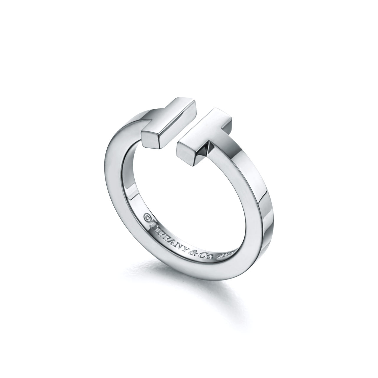 Collezione Tiffany T:Anello Square in argento numero immagine 2