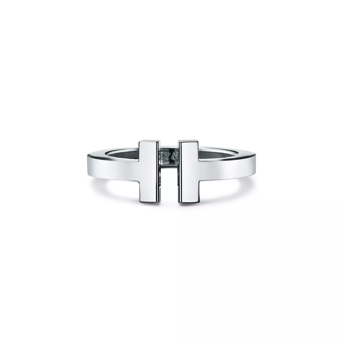 Square Ring in Sterlingsilber