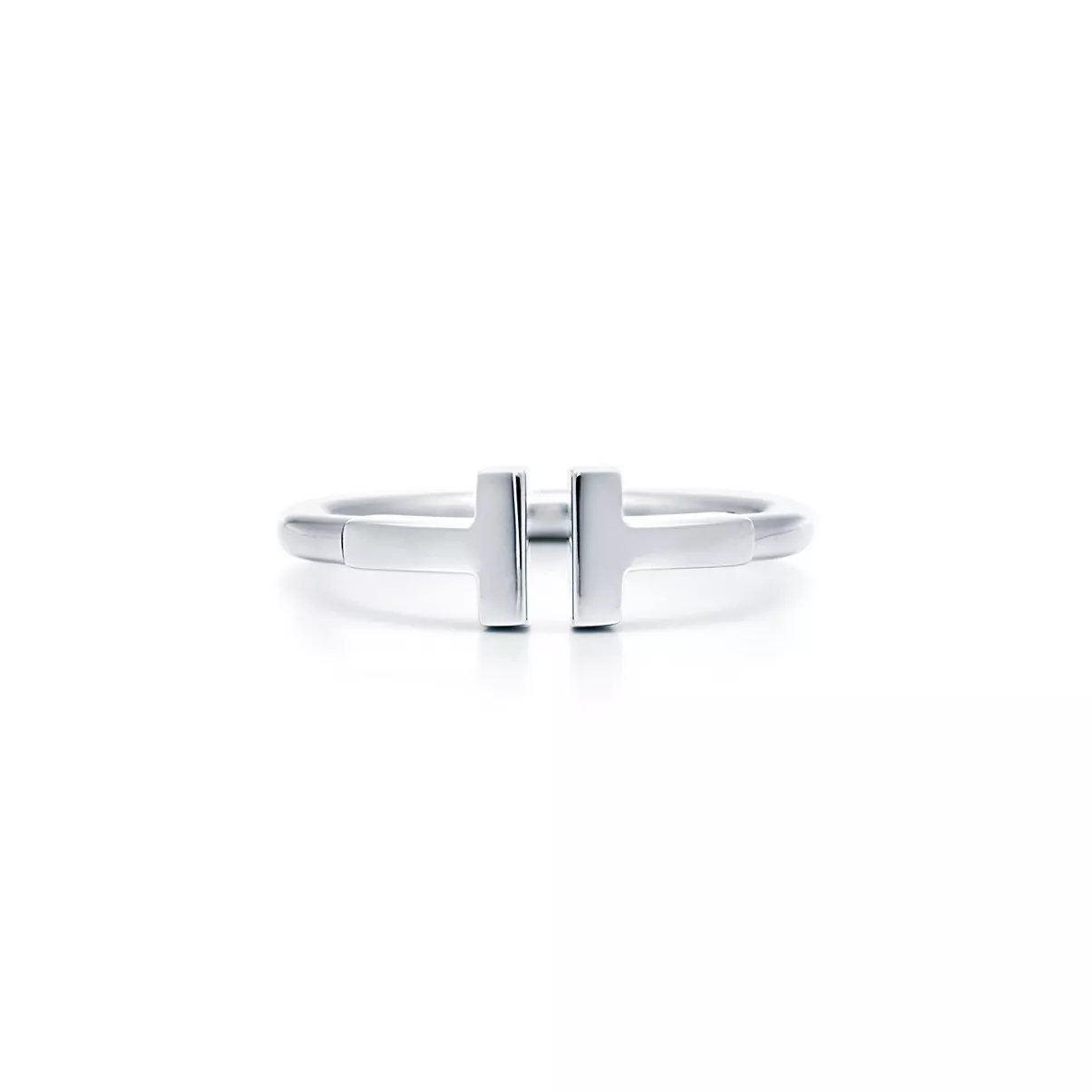 Anello Wire in oro bianco