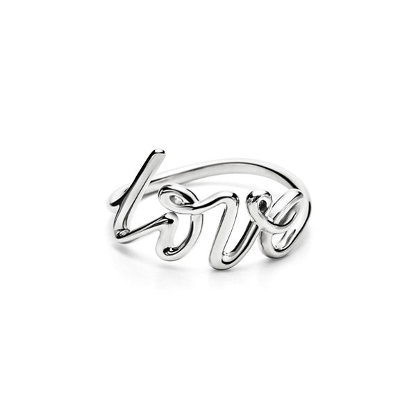 Paloma’s Graffiti:Love Ring in Silber, Small