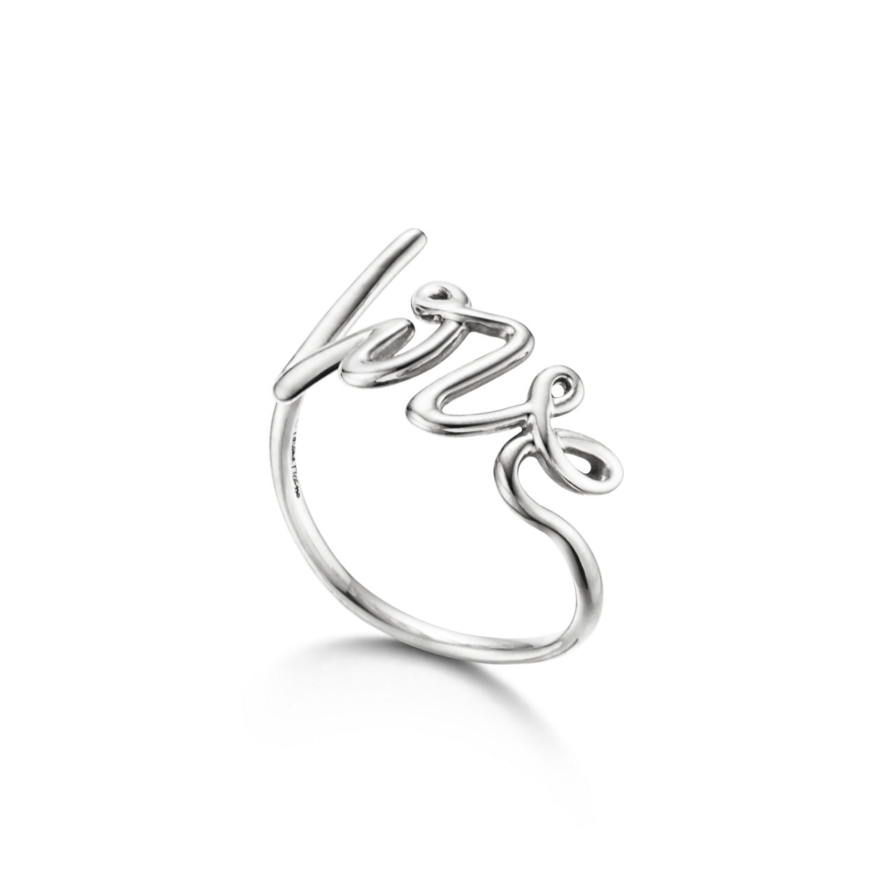 Paloma's Graffiti:Love Ring in Silver, Small image number 2