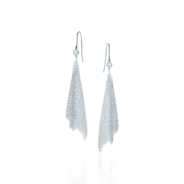 Elsa Peretti®:Mesh Scarf Earrings 