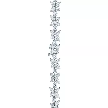Tiffany Victoria®:Mixed Cluster Necklace, 2