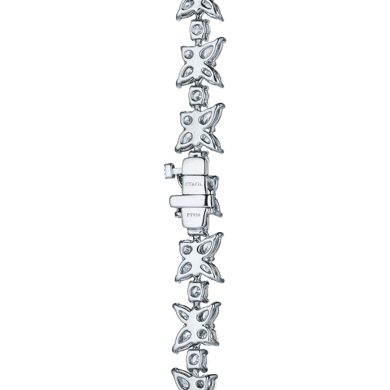 Tiffany Victoria®:Mixed Cluster Necklace image number 3