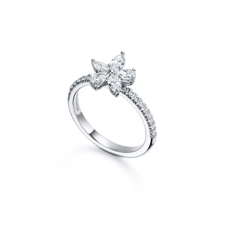 Tiffany Victoria®:Mixed Cluster Ring, 2