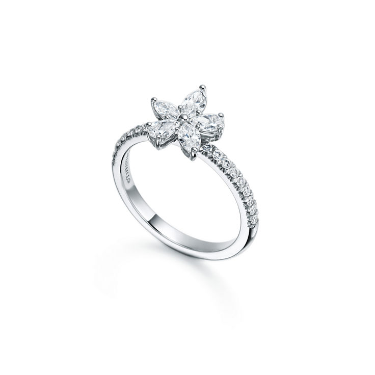 Tiffany Victoria®:Mixed Cluster Ring image number 2