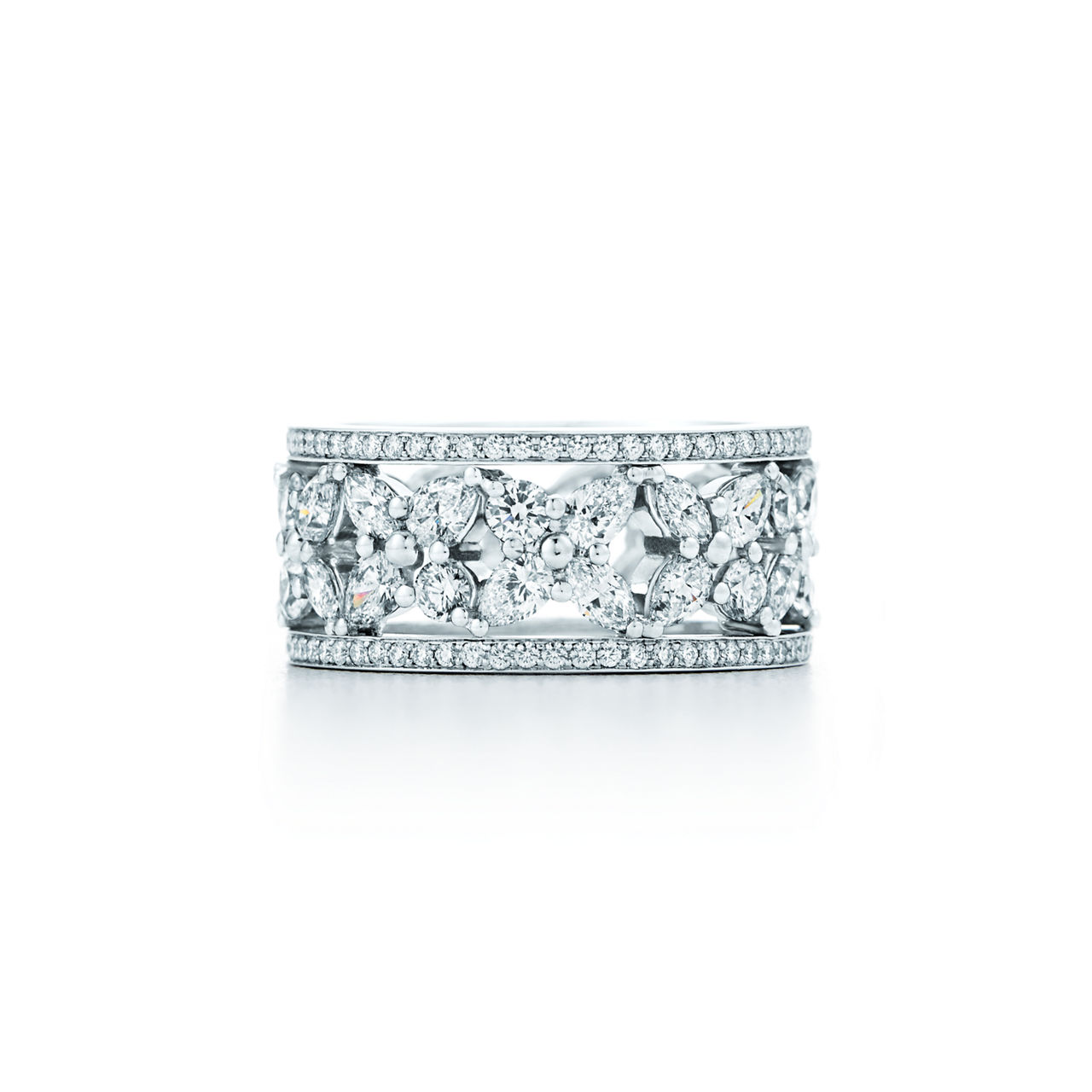 Mixed Cluster Band Ring