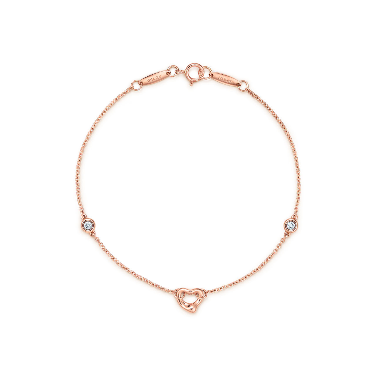 Elsa Peretti®: Diamonds by the Yard® Open Heart Armband  Bildnummer 0