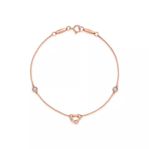  Diamonds by the Yard® Open Heart Armband 