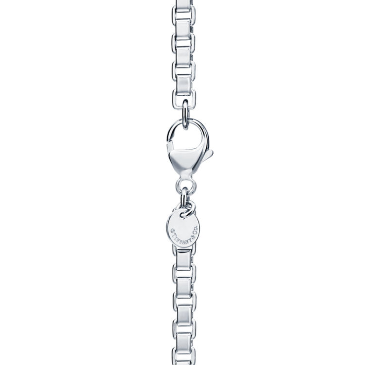 Bracciale a maglia veneziana in argento numero immagine 4