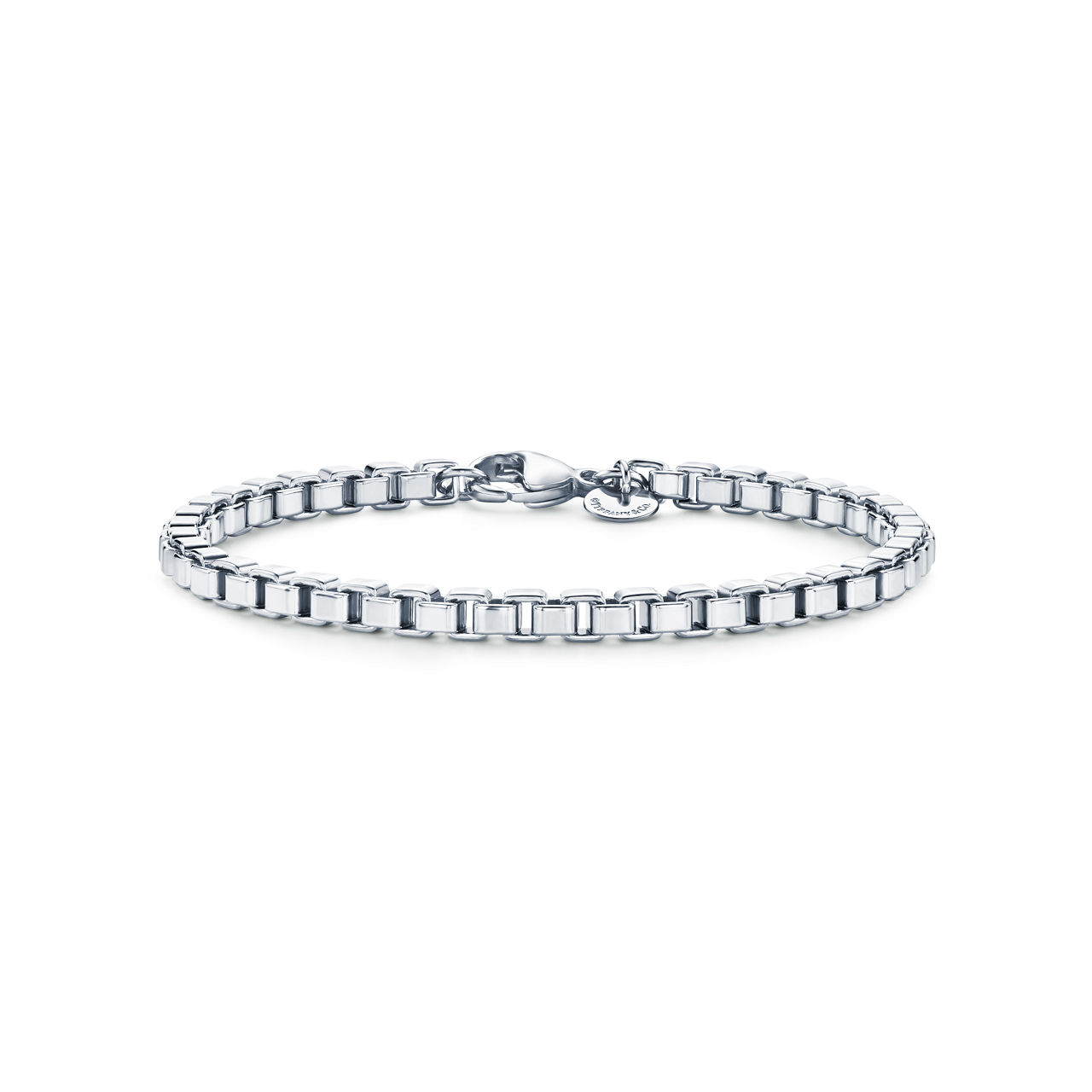 Bracciale a maglia veneziana in argento numero immagine 0