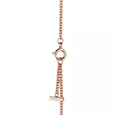 Tiffany T:Smile Bracelet in Rose Gold with Diamonds, 3