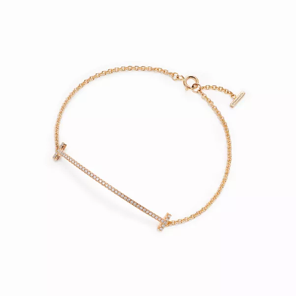Bracelet Smile en or jaune 18 carats et diamants
