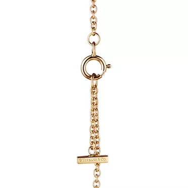 Tiffany T:Smile Bracelet in Yellow Gold with Diamonds, 3
