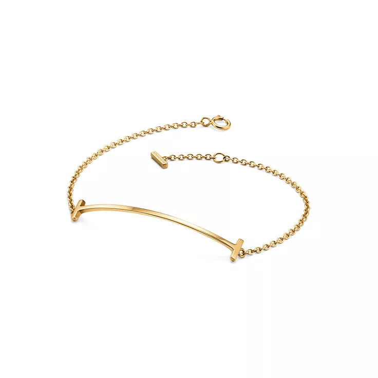 Tiffany T:Smile Bracelet in Yellow Gold, 5