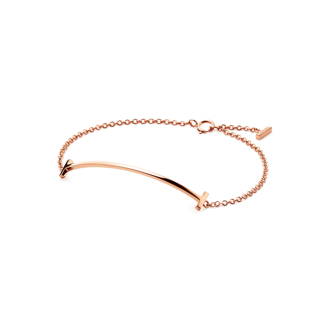 Tiffany T:Smile Bracelet in Rose Gold image number 2