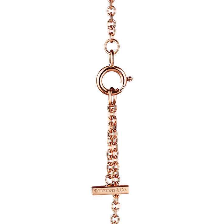 Tiffany T:Smile Bracelet in Rose Gold image number 4