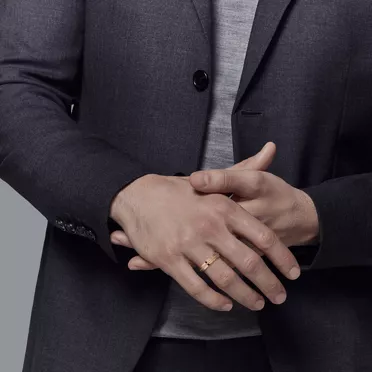 티파니 T:네로우 다이아몬드 링, 로즈 골드, 2