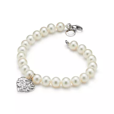 Paloma Picasso®: pulsera Olive Leaf Pearl Heart , 2