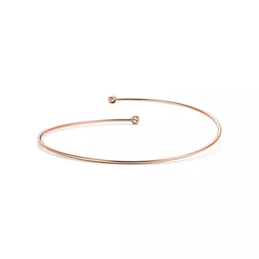 Elsa Peretti®:Diamond Hoop Single-row Bangle, 3