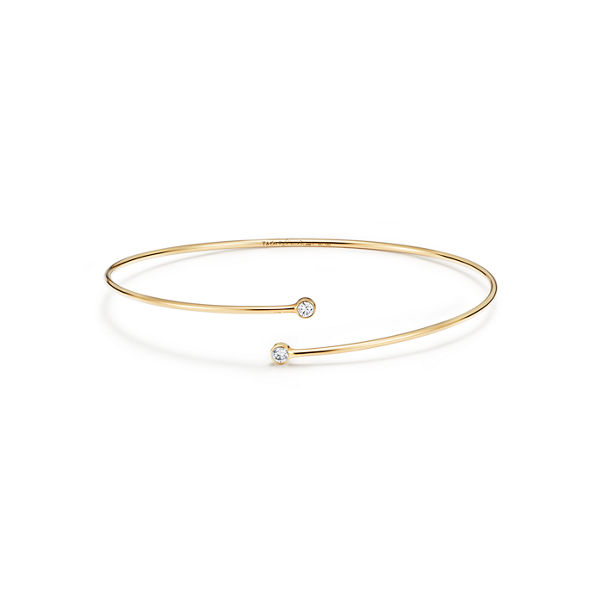 Elsa Peretti®:Einreihiger Diamond Hoop Armreif  