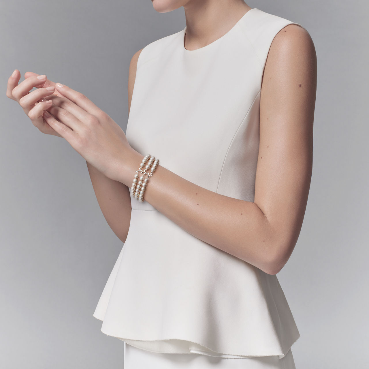  Olive Leaf dreireihiges Armband 