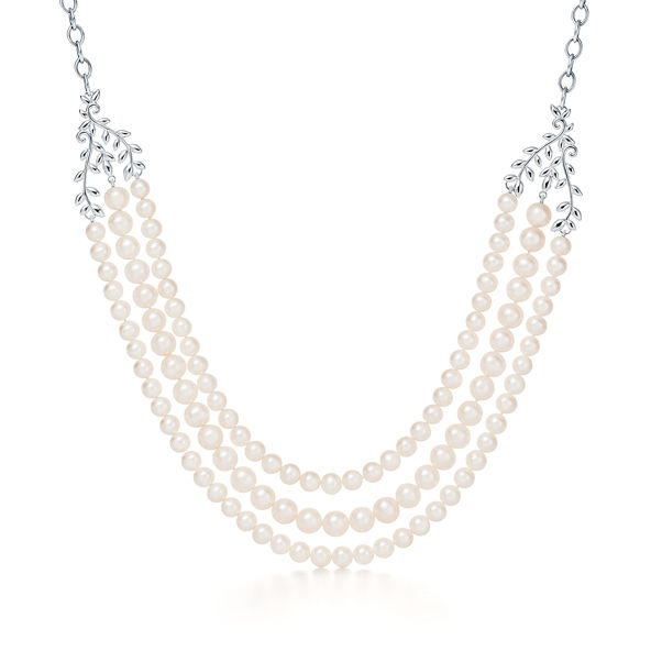 Paloma Picasso®:Olive Leaf Three-Row Necklace 