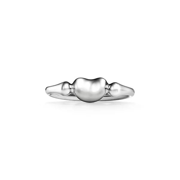 Bean Design Ring in Sterlingsilber, Mini